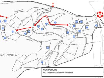 map of mas fortuny